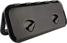 Ca-0323-bk Yaemarine 24 Inch X 9-5/8 Access Hatch And Lid Marine Caravan Rv -black 243mm 607mm