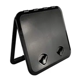 Ca-0327-bk Yaemarine 20 Inch X 18 Marine Boat Deck Access Hatch And Lid Black 460mm 510mm