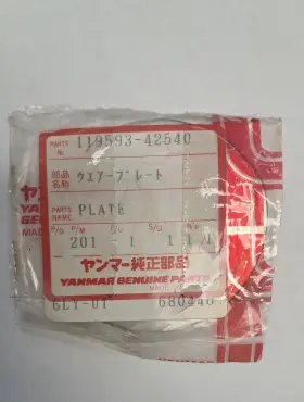 119593-42540 Yanmar Sea Water Pump Impeller Plate