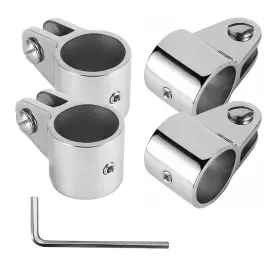 Yanyu 768432372811 4 Pack 7/8 Inch Bimini Top Jaw Slide Stainless Steel 316 Marine Hardware Boat
