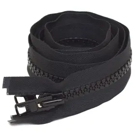 Vfuvol-107 Ykk Boat Vislon Zipper Dx E 72 Inch Size 10 Black