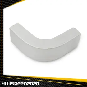 V-04fse0001asl Ylwspeed20 Aluminum Corner Cap Bracket C-shaped 1-1/2 Inch 3-1/4 Fit For Pontoon Boat
