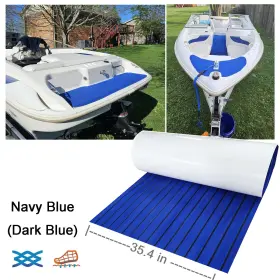 Yuanjiasheng 543225117660 Navy Blue Eva Foam Boat Flooring Marine Carpet For Swim Platforms Deck