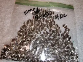 99-721-1 Zabin 99-271 250 Pc Socket Bulk Lot 10 Mm/ .394 Inch By Weight 4 Oz. Apx See Others