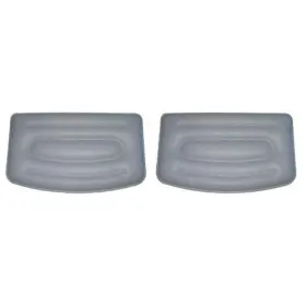 Z1254 Zodiac Inflatable Boat Bench Seat Grey Foam Cushion Set 2-pack