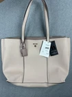 Nine West Grady Tote Bag Womens Large Soft Marble Faux Leather Zip Shoulder. Price: $35.99.