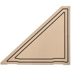 Cobalt Boat Entry Step Mat 406949 19 X 22 1/2 Inch Beige Foam Rubber New. Price: $85.48.