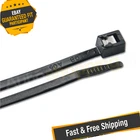 Ancor 199277 8" X 50 Lb Nylon Black Uv Resistant Self-cutting Cable Ties New. Price: $20.46.