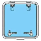 Lewmar Ocean Series #60 19-3/4" X Smoke Gray Square Flat Base Hatch New. Price: $1419.77.