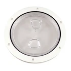 Beckson 6" Clear Center Screw Out Deck Plate White DP60-W-C Upc 021083001821 New. Price: $37.97.