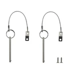 Quick Release Pin, Diameter 1/4"(6.3MM), Total Length 3-3/4"(95MM), Effective... New. Price: $21.07.