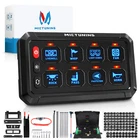 Mictuning Led Touch Switch Panel 8 Gang Car Marine Boat Power Button Control Box New. Price: $93.05.