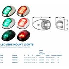 Sea-dog 400070-1 Stainless Steel Abs Led Side Mount Lights Pair New. Price: $70.08.