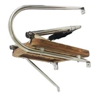 Marine City 3 Step Stainless Steel O/b Swim Teak Platform Ladder Boats New. Price: $266.99.