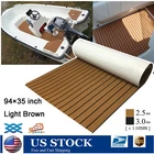Eva Foam Boat Flooring Marine Sea Decking Carpet For Pontoon Faux Teak Brown New. Price: $59.94.