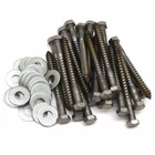 Ap Boat Hex Bolt Lag Screws 012-LW25 3/8 4 Inch (25 Pc) New. Price: $35.41.