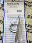 Sea-dog 089704-1 Stainless Steel Oblong Eye Plate 7/8" X New. Price: $15.00.