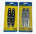 Seachoice 33831, Chrome Plated Brass Strap Hinges 6'' X 1/8'' - 2 Pack New. Price: $27.99.