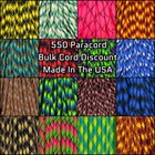 West Coast Paracord - 550 Multicolor Styles 100 Feet Usa Made New. Price: $16.99.