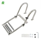 4 Step Platform Ladder Telescoping Stainless Steel Upper Deck Swim Boarding Boat New. Price: $120.64.