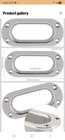 Yuecoom Boat Hawse Fairlead 316 Ss, Guide For Towing Cable. 2 Pcs No Bolt New. Price: $25.99.