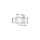 Sea Dog 147606 Galvanized Shackle New. Price: $7.71.