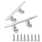 Heavy Rope Dock Marine Open Base Cleats Stainless Steel Hardware B.... Price: $25.32.