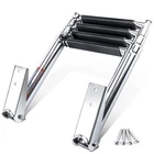 4-STEP Telescopic Stainless Steel Boat Ladder For Pontoon Dock Max 900LB New. Price: $67.49.