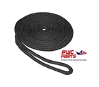 Seachoice Double Braid Dock Line 50-40441 5/8" Width X 25' Length Black New. Price: $56.95.