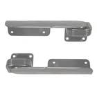 Taco Command Ratchet Hinges 9-3/8" Polished 316 Stainless Steel Pair New. Price: $571.54.
