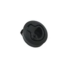 29203 Teak Isle Flush Slam Latch, Locking, Black New. Price: $47.14.