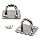 Flomore M10 Ceiling Hook Pad Eye Plate 304 Stainless Steel Wall Mount He... New. Price: $20.63.
