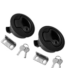 2PCS Marine Hatch Latch Lock Flush Pull Round Slam For Rv Boat De... New. Price: $21.19.