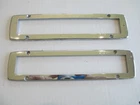 Vintage Attwood #8006 Boat Marine Gunnel Step Plate Pad Frames Chrome B64 Used. Price: $15.00.