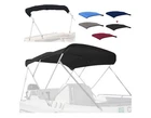 4 Bow Marine Grade Fade And Crack Resistant Bimini Top Replacement Cover Black New. Price: $71.99.