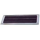Perko Soft Black Plastic Step Pad Chrome Frame Pair 8-3/4 X 3-1/4 Boat Marine New. Price: $60.90.