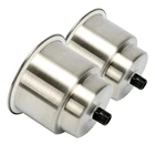 Amarine Made 2PCS Stainless Steel Cup Drink Holder With Drain Boat Rv New. Price: $12.99.