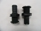 Whitecap Thru Hull Set Of (2) S-3803 Silver Black 1/8" Marine Boat New. Price: $14.95.