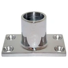 Whitecap 1" O.d. 90 Rectangle Base Ss Rail Fitting New. Price: $41.61.