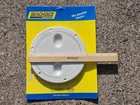 New Seachoice Marine Gear #39351 Boat 8" Twist Lock White Deck Plate. Price: $16.99.