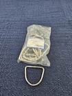 (qty 10) Sea-dog 191842 304 Stainless Steel D-ring 1/4" Dia X 2-3/8" Width New. Price: $37.35.