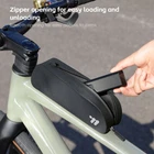 West Biking Bicycle Bag Waterproof Bolt Strap Road Bike Top Tube Black 0.7L New. Price: $21.59.