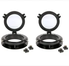 2PCS 8" Boat Round Opening Portlight Replacement Window Black New. Price: $52.99.