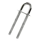 Marine City 304 Grade Stainless Steel Welding Plate Bow Eye Tie Down U Bolt New. Price: $63.30.