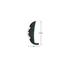 Taco Metals V21-9959WHC50D Rigid Vinyl Flex Core Rub Rail New. Price: $234.19.