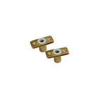 580600-1 Brass Oarlock Sockets, Top Mt., A:1/2" C: 1-1/16" New. Price: $32.24.