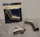Lot Of West Marine Stainless 125 Degree Bow Form 7/8 Plus 60 Rail Tee New. Price: $30.00.