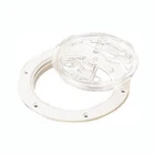 6" Clear Screw Out Abs Deck Plate New. Price: $51.52.