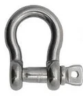 Stainless Steel (316) Bow Shackle 7/16" Forged Us Type Oversized Pin Marine New. Price: $10.66.