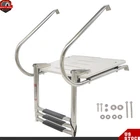 Stainless Steel Ship Ladder W/ Platform Marine With Telescoping 3-STEP. Price: $97.24.